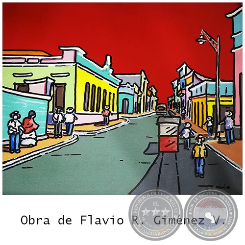 Asunción de la Época - Obra de Flavio Giménez